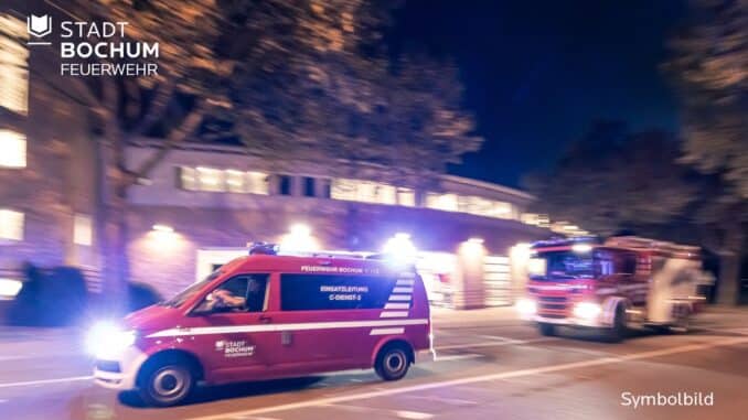 FW-BO: Brand in einem Betrieb in der Innenstadt von Bochum