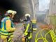 FW-BO: Garagenbrand in der Innenstadt