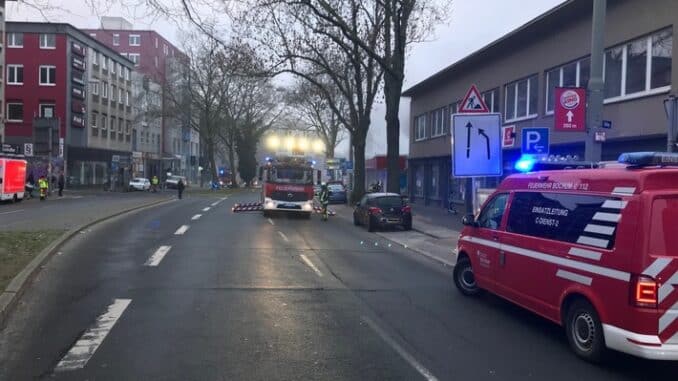 FW-BO: Gebäudebrand in einem Wohn- und Geschäftshaus am Südring