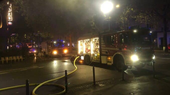 FW-BO: Kellerbrand in der Bochumer Innenstadt