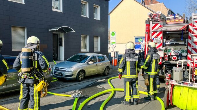 FW-BO: Küchenbrand am Sonntagmorgen in der Poststraße