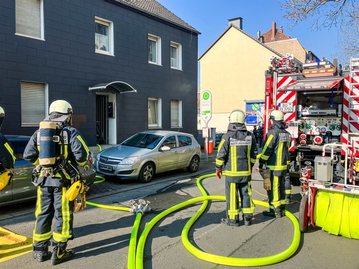 FW-BO: Küchenbrand am Sonntagmorgen in der Poststraße