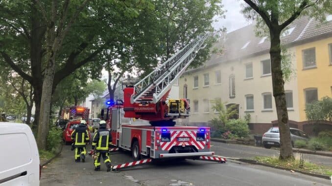 FW-BO: Küchenbrand in Altenbochum