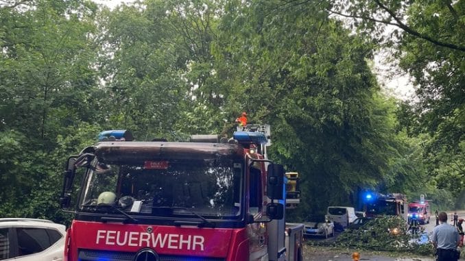 FW-BO: Mehrere unwetterbedingte Einsätze im Bochumer Stadtgebiet am 16.05.2022