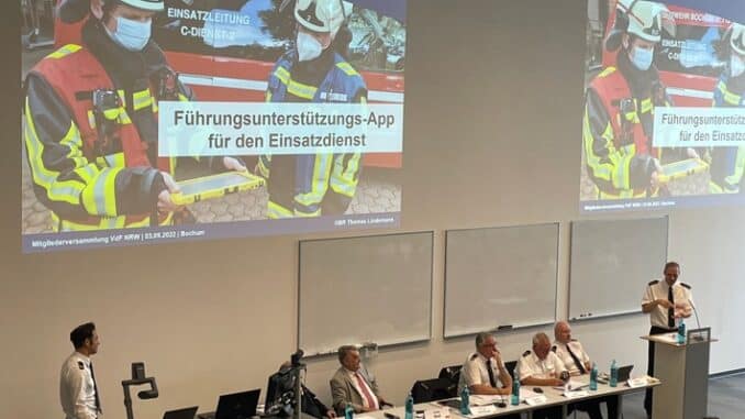 FW-BO: Mitgliederversammlung des Verbandes der Feuerwehren NRW findet in Bochum statt
