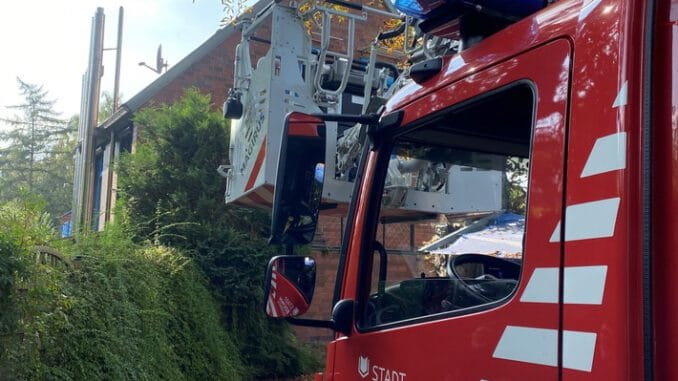 FW-BO: Nach Wespenstich Feuerwehreinsatz im Marderweg