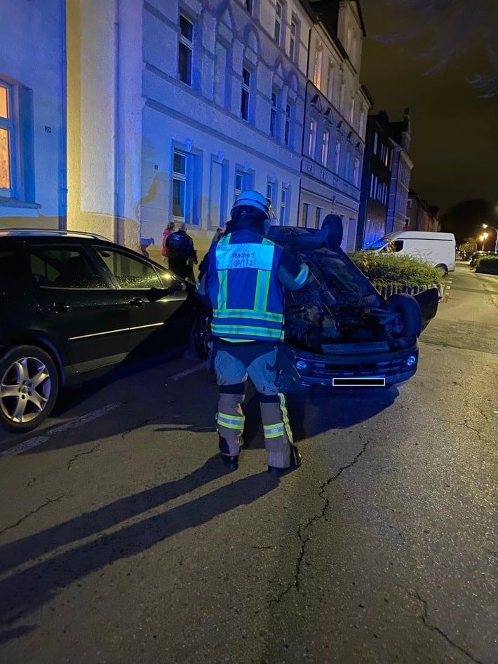 FW-BO: Schwere Verkehrsunfall auf der Kirchstraße