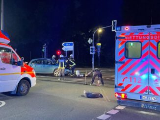 FW-BO: Schwerer Verkehrsunfall in Querenburg - Zwei Personen verletzt