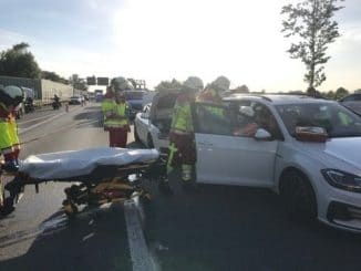 FW-BO: Verkehrsunfall auf der A40