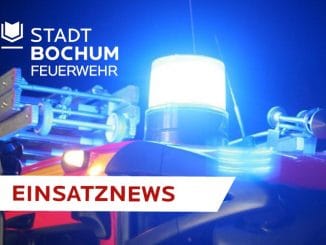 FW-BO: Verkehrsunfall zwischen PKW und Straßenbahn