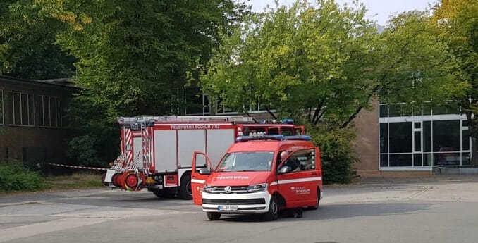 FW-BO: Wassereinbruch in der Graf-Engelbert-Schule