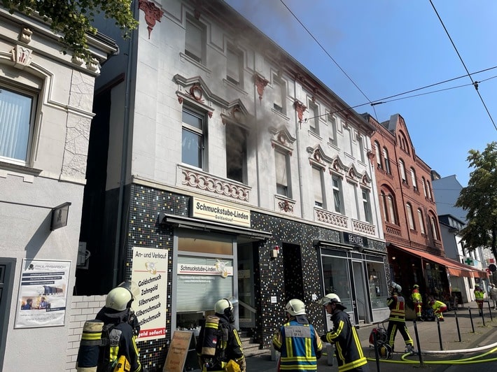 FW-BO: Wohnungsbrand in Bochum-Linden