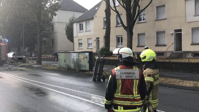 FW-BO: Zwei Trafo-Brände am Nachmittag in Weitmar und Hiltrop