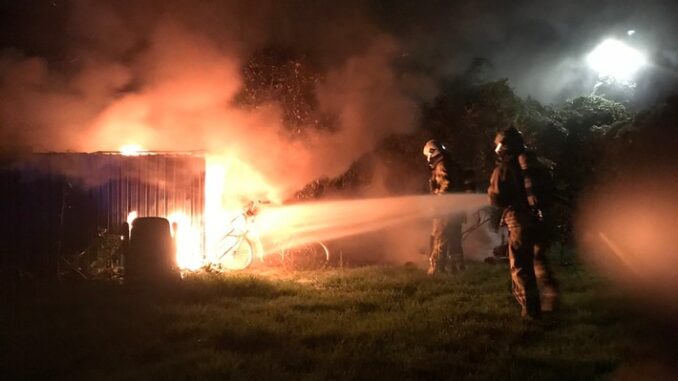 FW-BOT: Unruhige Halloweennacht für die Feuerwehr Bottrop