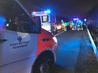 FW-BOT: Verkehrsunfall auf der BAB A42