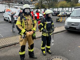 FW Bad Honnef: Kabelverteilung im Keller eines Wohnhauses in Brand geraten