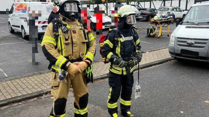 FW Bad Honnef: Kabelverteilung im Keller eines Wohnhauses in Brand geraten