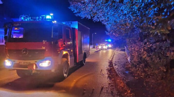 FW Bad Segeberg: Gasaustritt im Mehrfamilienhaus