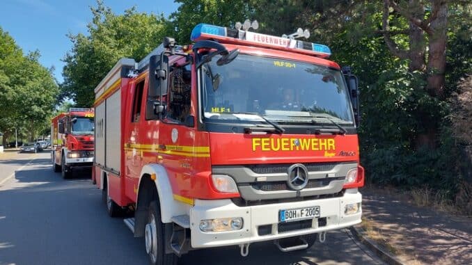 FW Bocholt: Brand mit schwerverletzter Person