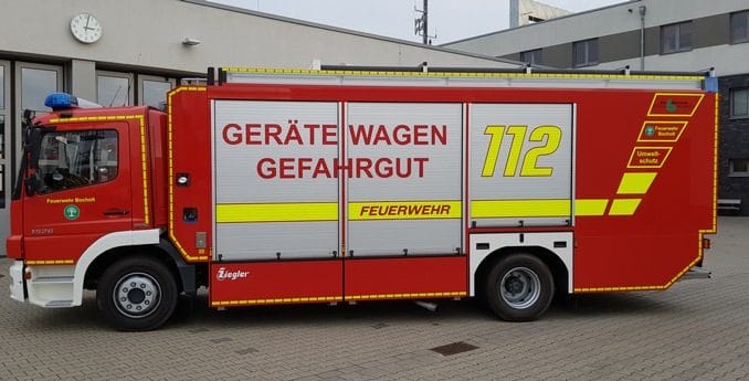 FW Bocholt: Chlorgasausströmung / Brandmeldeanlagen