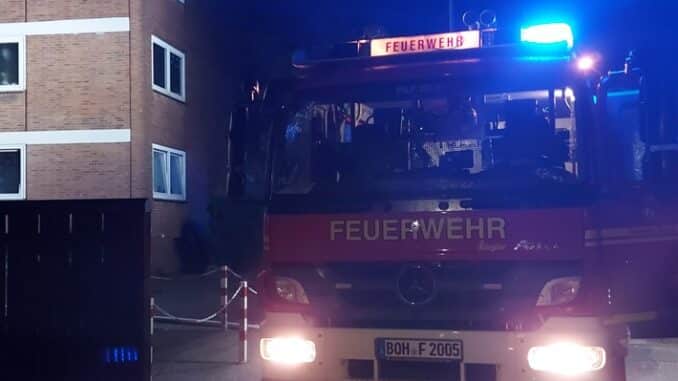 FW Bocholt: Feuerwehr löscht Kellerbrand