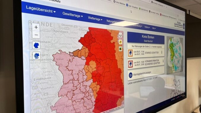 FW Bocholt: Folgemeldung Unwetter: Einsatzreicher Nachmittag für die Feuerwehr Bocholt