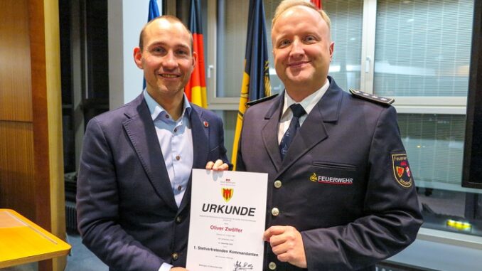 FW Böblingen: Feuerwehr-Führung erhält hauptamtlichen Zuwachs