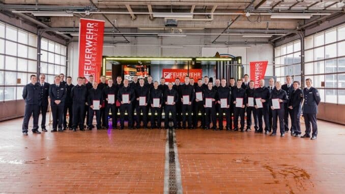 FW Bremerhaven: 19 Neueinstellungen bei der Feuerwehr Bremerhaven