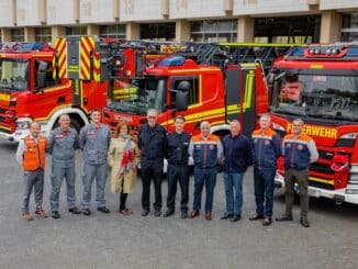 FW Bremerhaven: Brasilianische Delegation zu Gast bei der Feuerwehr Bremerhaven