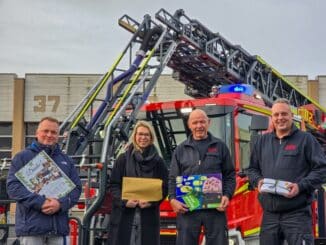 FW Bremerhaven: Eine Herzensangelegenheit der Feuerwehr Bremerhaven - Spende für das SOS-Kinderdorf Worpswede