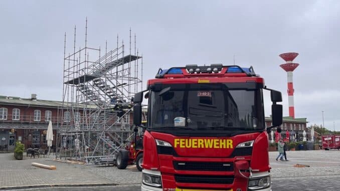 FW Bremerhaven: Firefighter Combat Challenge dieses Wochenende in Bremerhaven