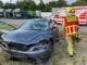 FW Bremerhaven: Zwei parallele Verkehrsunfälle mit drei verletzten Personen- Feuerwehr Bremerhaven mit beiden Zügen im Einsatz