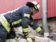 FW Celle: Feuer an einer Fachwerkwand