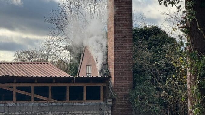 FW Celle: Rauchentwicklung aus Dach