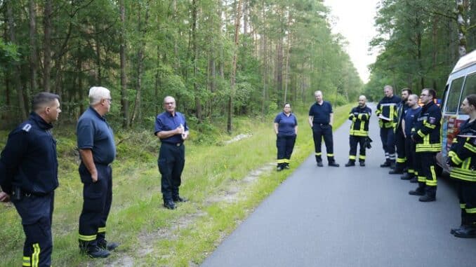 FW Celle: Waldbrandkatastrophe 1975 - 3. Zug auf Zeitreise im Einsatzgebiet!