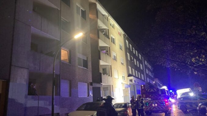 FW-DO: Kellerbrand in Dortmunder Nordstadt