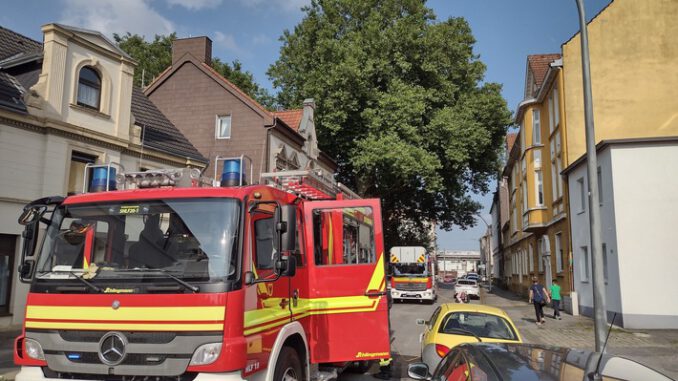 FW-DO: Kellerbrand in einem Mehrfamilienhaus