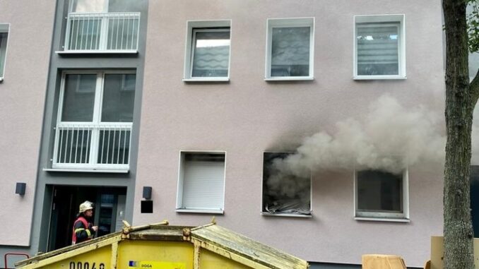 FW-DO: Wohnungsbrand in Dortmunder Nordstadt