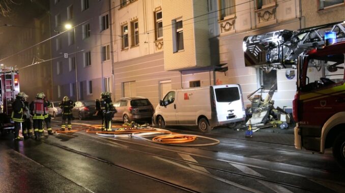 FW-DO: Wohnungsbrand mit einer verletzten Person in Dortmund Mitte