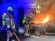 FW-DT: PKW-Brand an der Hornschen Straße