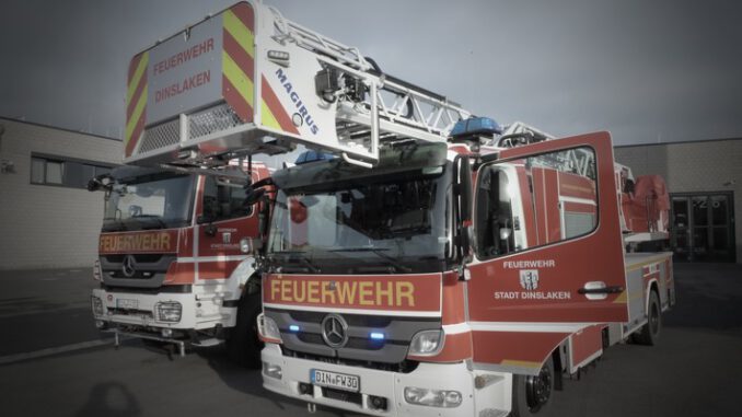 FW Dinslaken: Aufmerksame Nachbarn alarmierten die Feuerwehr.