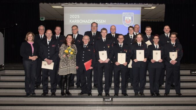 FW Dinslaken: Jahresfest 2025 Löschzug Hiesfeld Freiwillige Feuerwehr Dinslaken