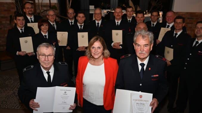 FW Dinslaken: Jahreshauptversammlung beim Löschzug Stadtmitte der Feuerwehr Dinslaken