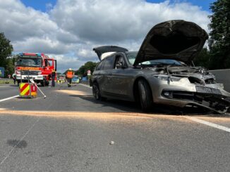 FW Dinslaken: Verkehrsunfall auf der BAB 3