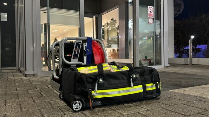 FW Dresden: Brand in der Seniorenresidenz &quot;Prof. Rainer Fetscher&quot;