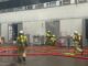 FW Dresden: Brand in einem Lagerraum für Gefahrstoffe