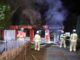 FW Dresden: Brand in einem ehemaligen Imbiss