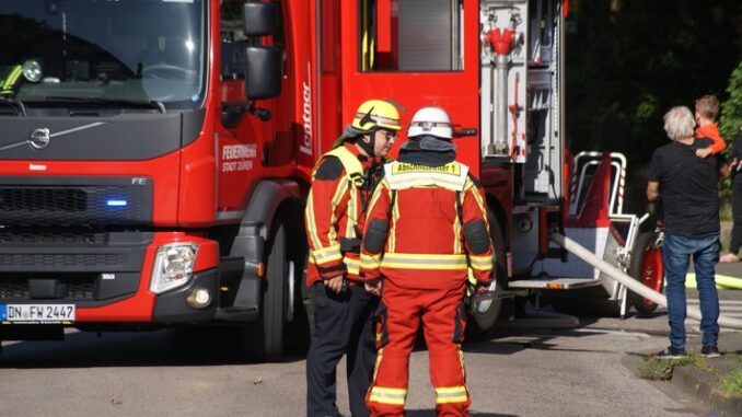 FW Düren: Feuer in einem Kinderheim