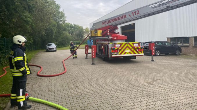 FW-EN: Brand einer Filteranlage