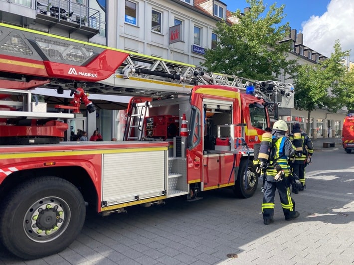 FW-EN: Kleinbrand in einer Eisdiele